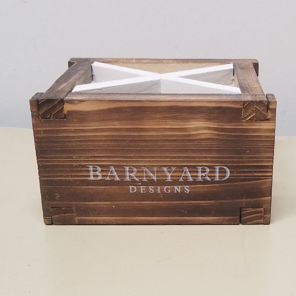 Farmhouse Barnyard Designs Rustic Wood Napkin Holder - Picture 4 of 5